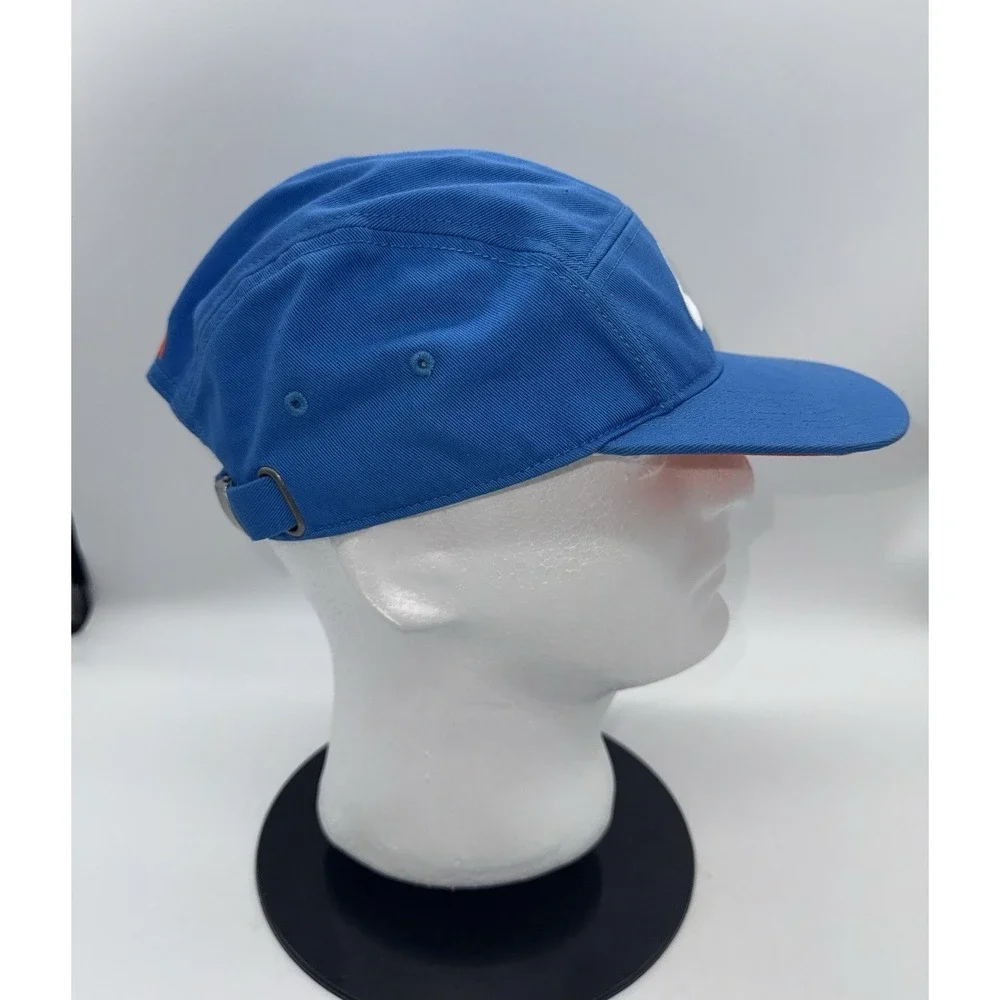 NIKE Adult Hat Cap India 3 Stars Cricket Adjustable Blue Bicycle Running